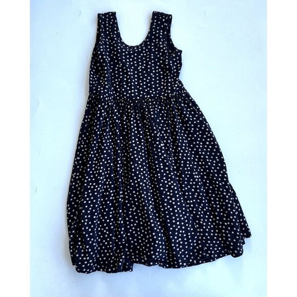 Alice + Ames Blue Dot Ballet Dress - Picture 1 of 7
